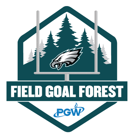 Philadelphia Eagles Field Goal Forest logo